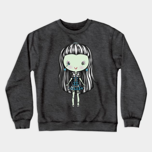 Frankenstein Girl: Lil' CutiEs Crewneck Sweatshirt by Ellador